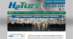 Desktop Screenshot of h2turf.com